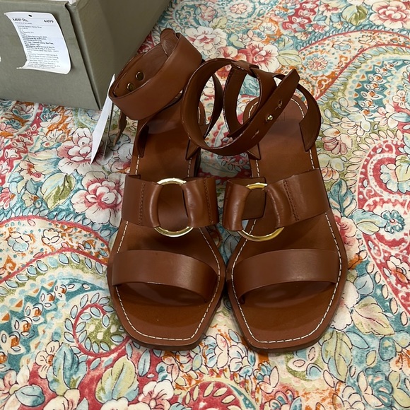 H&M genuine leather heels